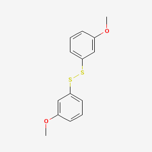 molecular formula C14H14O2S2 B14618352 Bis-(3-methoxyphenyl)disulfide CAS No. 59014-89-0