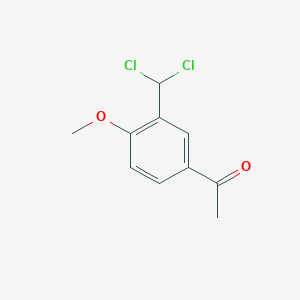 3'-Dichloromethyl-4'-methoxyacetophenone