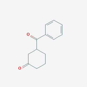 molecular formula C13H14O2 B14618448 3-Benzoylcyclohexanone CAS No. 58753-28-9