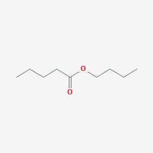 molecular formula C9H18O2 B146188 戊酸丁酯 CAS No. 591-68-4