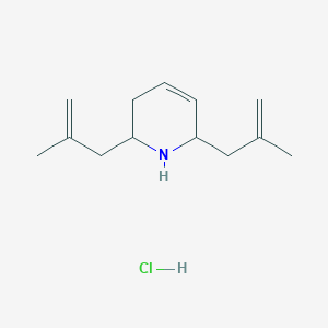 2,6-Bis(2-methyl-2-propenyl)-1,2,3,6-tetrahydropyridine hydrochloride