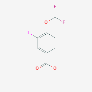 Methyl 4-(difluoromethoxy)-3-iodobenzoate