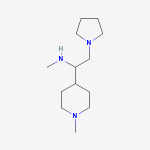 Methyl-[1-(1-methyl-piperidin-4-yl)-2-pyrrolidin-1-yl-ethyl]-amine