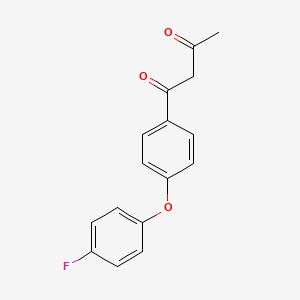 1-(4-(4-Fluorophenoxy)phenyl)butane-1,3-dione
