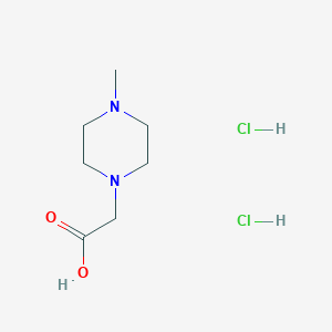 molecular formula C7H16Cl2N2O2 B1461911 2-(4-Methylpiperazin-1-yl)acetic acid dihydrochloride CAS No. 171764-71-9