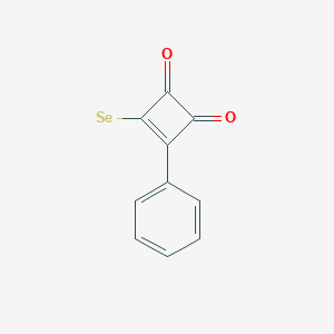 molecular formula C10H5O2Se B14619158 CID 78066342 