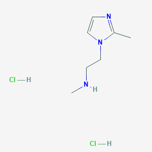n-Methyl-2-(2-methyl-1h-imidazol-1-yl)ethanamine dihydrochloride
