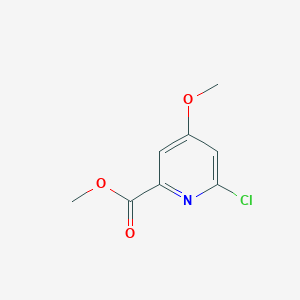 molecular formula C8H8ClNO3 B1461953 Methyl 6-chloro-4-methoxypicolinate CAS No. 204378-41-6