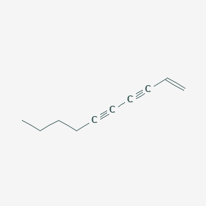 molecular formula C10H12 B14619569 Dec-1-ene-3,5-diyne CAS No. 57365-51-2