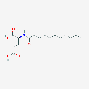 molecular formula C16H29NO5 B14619641 L-Glutamic acid, N-(1-oxoundecyl)- CAS No. 60239-71-6