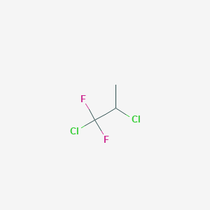 molecular formula C3H4Cl2F2 B146198 1,2-Dichloro-1,1-difluoropropane CAS No. 134190-52-6