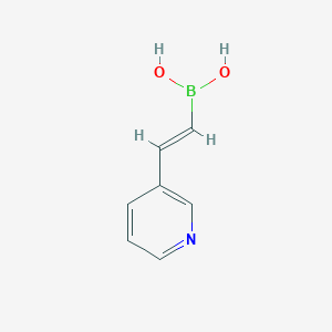 [(E)-2-(3-Pyridinyl)vinyl]boronic acid