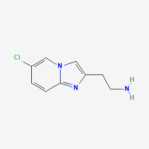 2-(6-Chloroimidazo[1,2-a]pyridin-2-yl)ethanamine