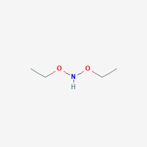 molecular formula C4H11NO2 B14619924 Diethoxyamine CAS No. 57058-68-1