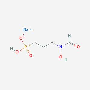 molecular formula C4H9NNaO5P B014620 Fosmidomycin Sodium CAS No. 66508-37-0