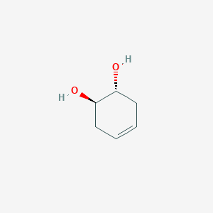 molecular formula C6H10O2 B14620059 (1R,2R)-cyclohex-4-ene-1,2-diol CAS No. 60768-29-8