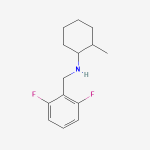 B1462010 N-[(2,6-difluorophenyl)methyl]-2-methylcyclohexan-1-amine CAS No. 1019483-04-5