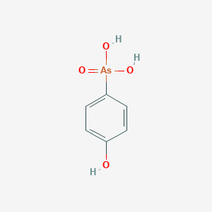 molecular formula C6H7AsO4 B146202 4-Hydroxyphenylarsonic acid CAS No. 98-14-6