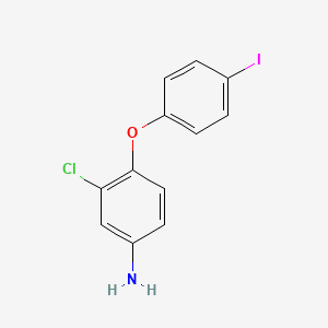 3-Chloro-4-(4-iodophenoxy)aniline
