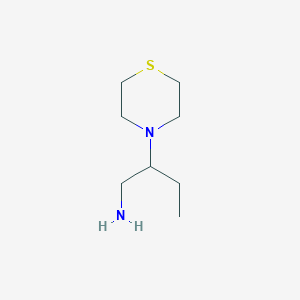 2-(Thiomorpholin-4-yl)butan-1-amine