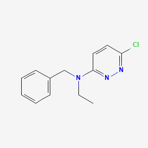 molecular formula C13H14ClN3 B1462041 N-benzyl-6-chloro-N-ethylpyridazin-3-amine CAS No. 1094315-96-4