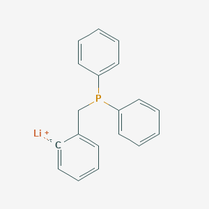 molecular formula C19H16LiP B14620562 lithium;diphenyl(phenylmethyl)phosphane CAS No. 59807-67-9
