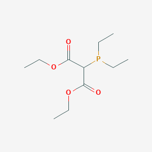 molecular formula C11H21O4P B14620586 Diethyl (diethylphosphanyl)propanedioate CAS No. 58334-32-0