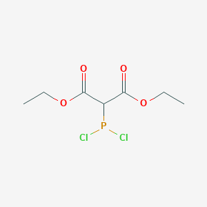 molecular formula C7H11Cl2O4P B14620588 Diethyl (dichlorophosphanyl)propanedioate CAS No. 58871-28-6