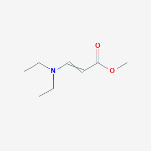 molecular formula C8H15NO2 B14620662 Methyl 3-(diethylamino)prop-2-enoate CAS No. 58243-07-5