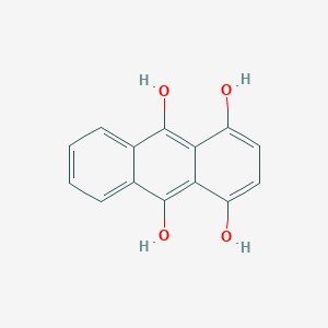 molecular formula C14H10O4 B146207 Leucoquinizarin CAS No. 476-60-8