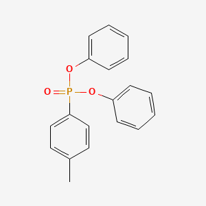 molecular formula C19H17O3P B14620757 Diphenyl (4-methylphenyl)phosphonate CAS No. 60265-13-6