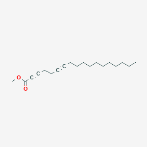 molecular formula C19H30O2 B14620778 Methyl octadeca-2,6-diynoate CAS No. 58443-89-3