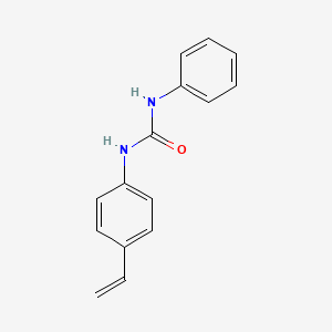 molecular formula C15H14N2O B14620901 Urea, N-(4-ethenylphenyl)-N'-phenyl- CAS No. 58478-72-1