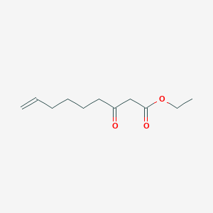 molecular formula C11H18O3 B14620961 Ethyl 3-oxonon-8-enoate CAS No. 59697-70-0