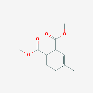 molecular formula C11H16O4 B14620999 Dimethyl 4-methylcyclohex-3-ene-1,2-dicarboxylate CAS No. 58045-40-2