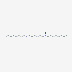 molecular formula C24H52N2 B14621047 N~1~,N~6~-Dimethyl-N~1~,N~6~-dioctylhexane-1,6-diamine CAS No. 58295-98-0