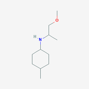 molecular formula C11H23NO B1462107 N-(1-methoxypropan-2-yl)-4-methylcyclohexan-1-amine CAS No. 1592005-59-8