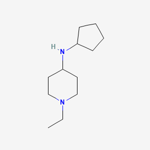 B1462124 N-cyclopentyl-1-ethylpiperidin-4-amine CAS No. 1019532-24-1