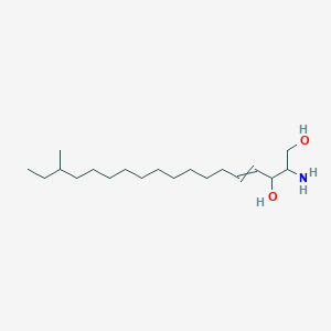 molecular formula C19H39NO2 B14621292 2-Amino-16-methyloctadec-4-ene-1,3-diol CAS No. 59360-04-2