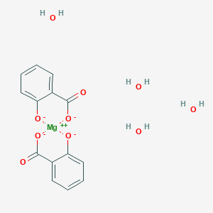 Magnesium;2-carboxyphenolate;tetrahydrate