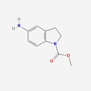 Methyl 5-amino-2,3-dihydro-1H-indole-1-carboxylate