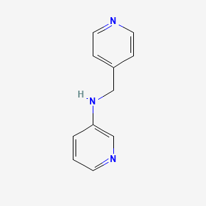 molecular formula C11H11N3 B1462137 N-(pyridin-4-ylmethyl)pyridin-3-amine CAS No. 227017-98-3
