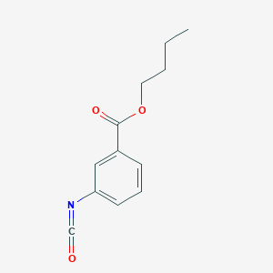 molecular formula C12H13NO3 B14621416 Butyl 3-isocyanatobenzoate CAS No. 59265-88-2