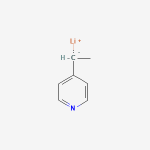 molecular formula C7H8LiN B14621587 lithium;4-ethylpyridine CAS No. 60900-49-4