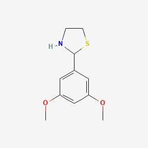 2-(3,5-Dimethoxyphenyl)thiazolidine