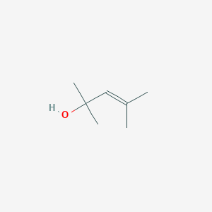 molecular formula C7H14O B14621980 2,4-Dimethylpent-3-en-2-ol CAS No. 56763-70-3