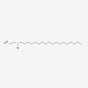 molecular formula C20H42O2S B14622000 Ethanol, 2-(octadecylsulfinyl)- CAS No. 58840-42-9