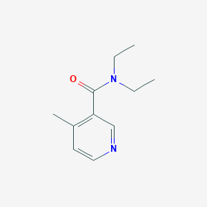 molecular formula C11H16N2O B14622091 N,N-Diethyl-4-methylpyridine-3-carboxamide CAS No. 60511-48-0
