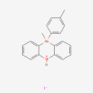 molecular formula C20H19AsIO B14622303 CID 78066297 