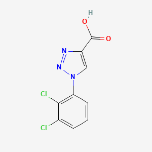 1-(2,3-dichlorophenyl)-1H-1,2,3-triazole-4-carboxylic acid